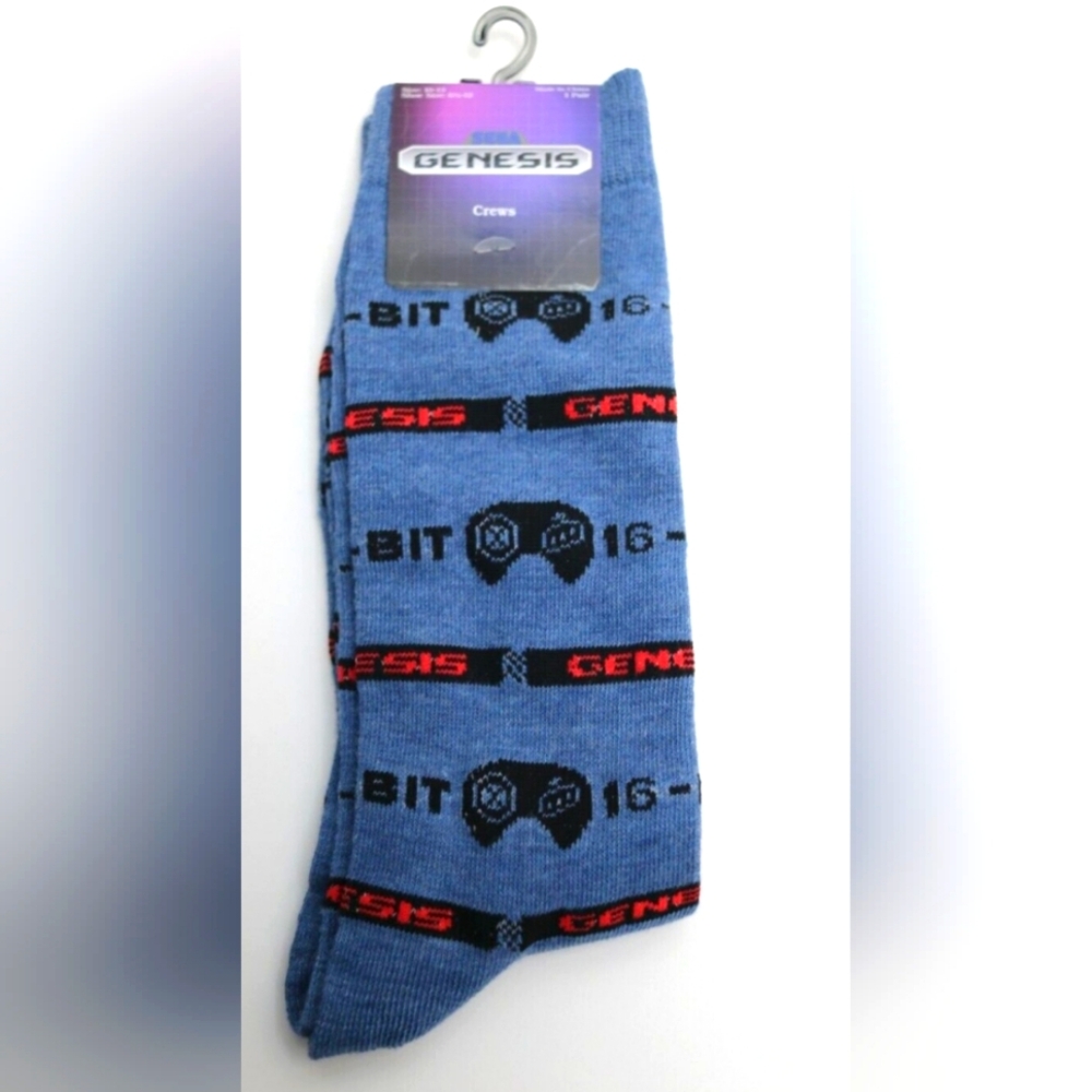 Sega Genesis Novelty Socks